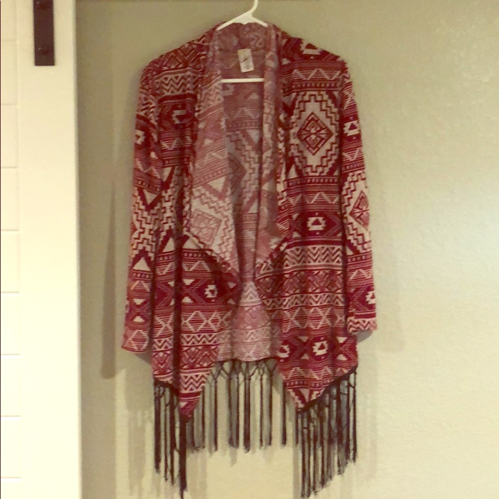 Light throw on jacket